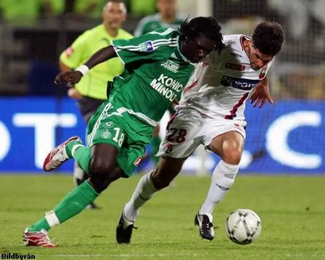 St Etienne - Lyon 0-1: Gomis avgjorde derbyt mot sin f&ouml;rra klubb