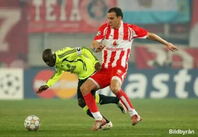 Olympiakos i UEFA cupen