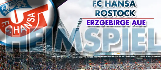 Inför FC Hansa - Erzgebirge Aue