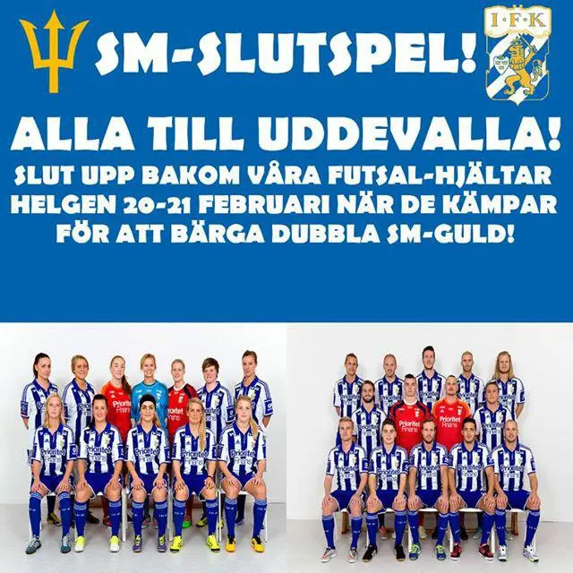 SM-Slutspel i Futsal till helgen: "Alla till Uddevalla i helgen!"