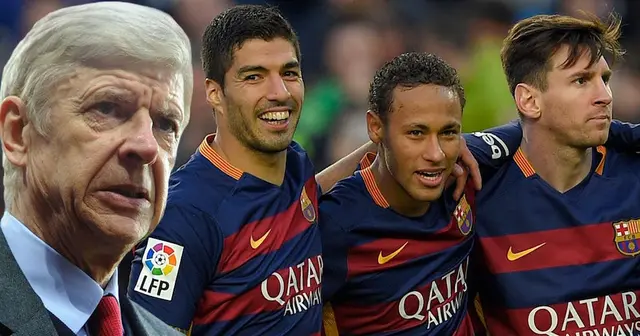 Wenger: ”Barcelona har världens mest effektiva trio”