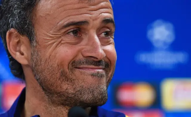 Luis Enrique: ”Jag säger bara abrakadabra så utför MSN magi”