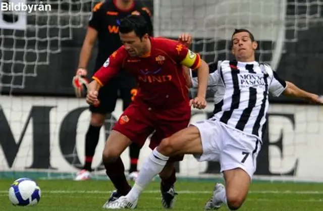 Inf&ouml;r Udinese - Roma 