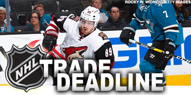 Trade deadline-bloggen: Boedker till Colorado – Dallas tar in Russell