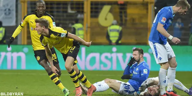 Darmstadt - BVB 0-2: Dortmund närmar sig Bayern