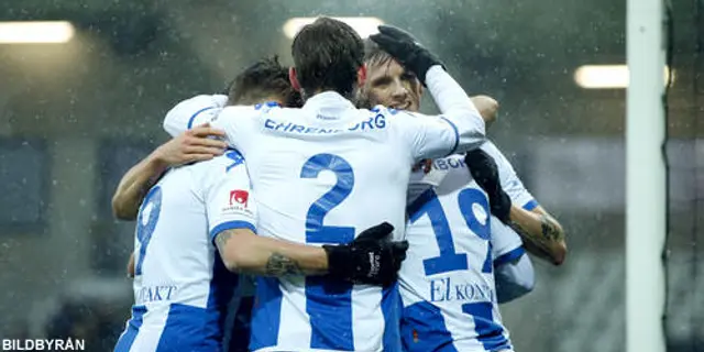 IFK Göteborg - Halmstads BK 3-0: Total dominans i snöyran