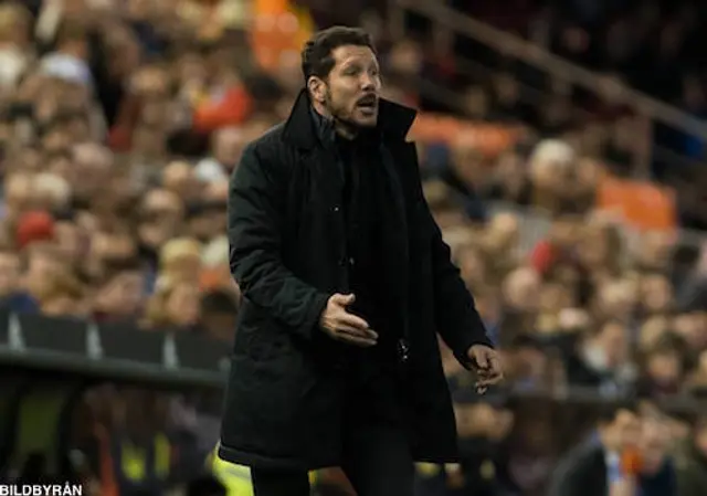 Simeone: "Väldigt nöjd med hela laget"