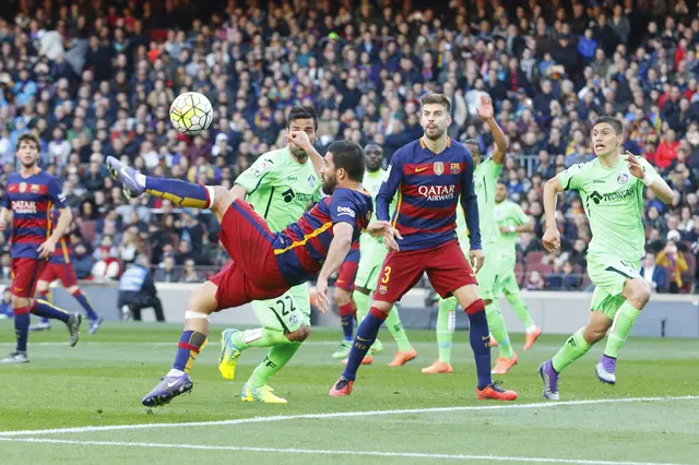 Barcelona gjorde processen kort med Getafe