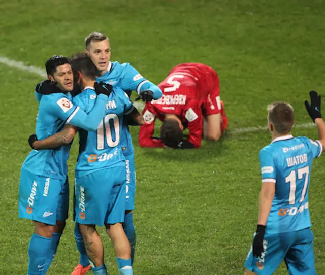 Zenit 4 - 2 Rubin. Tre viktiga poäng i säsongens mest underhållande match