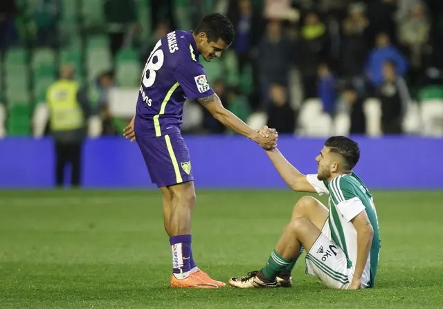 Real Betis har låtit 30 poäng flyga från Benito Villamarín