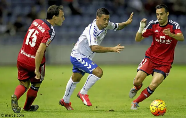 Inför: Ett skadedrabbat Osasuna tar sig an Tenerife