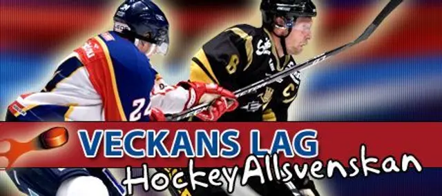 Veckans lag i HockeyAllsvenskan