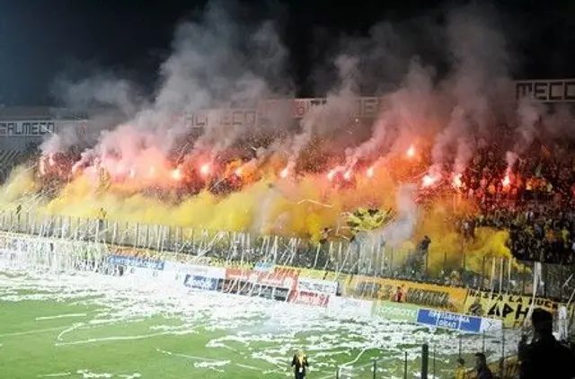 Inf&ouml;r:  Aris – Asteras Tripolis