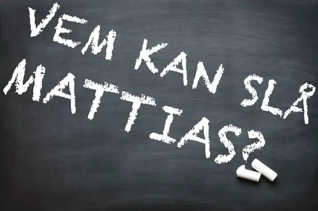 Vem kan slå Mattias? Match 17