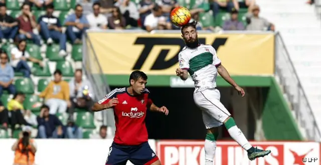 Inför: Osasuna gästas av Elche 