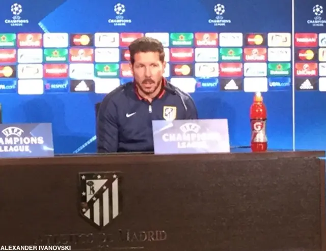 Simeone: "Allt annat läggs åt sidan"