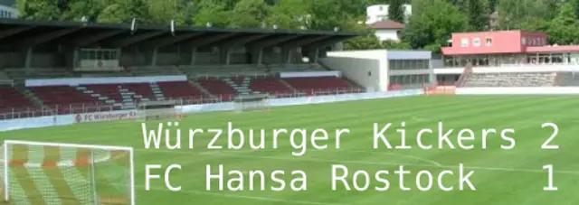 Förlust mot Würzburg