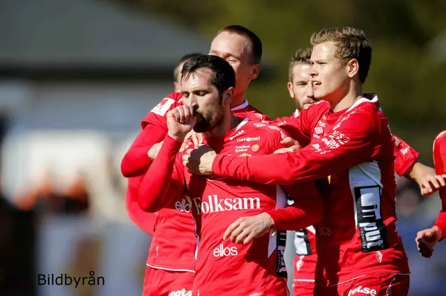 Emir Bajrami avgjorde matchen på en frispark