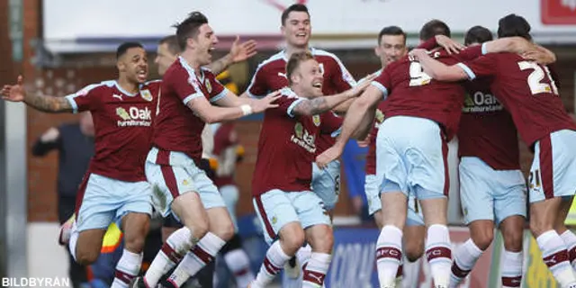Burnley spelar Premier League fotboll nästa säsong