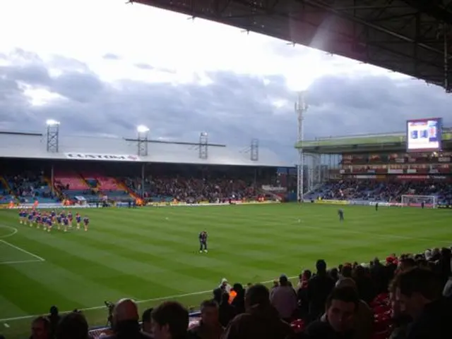 Crystal Palace Andy Dorman lättad efter första målet.