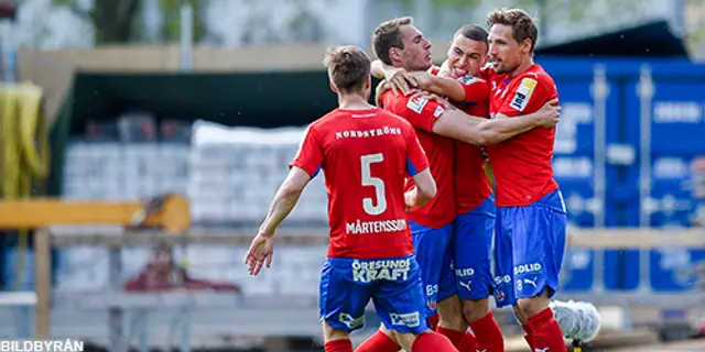 HIF-MFF 2-1: Referat och spelarbetyg