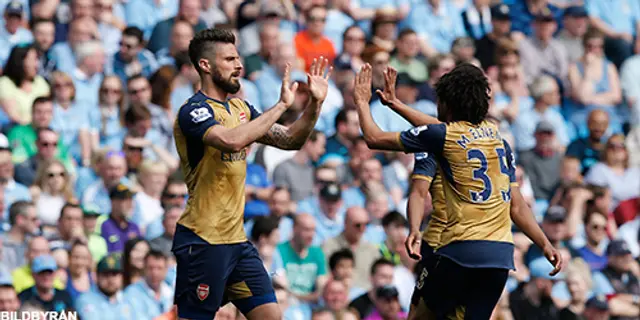 Matchrapport: Man City - Arsenal 2-2 (1-1)