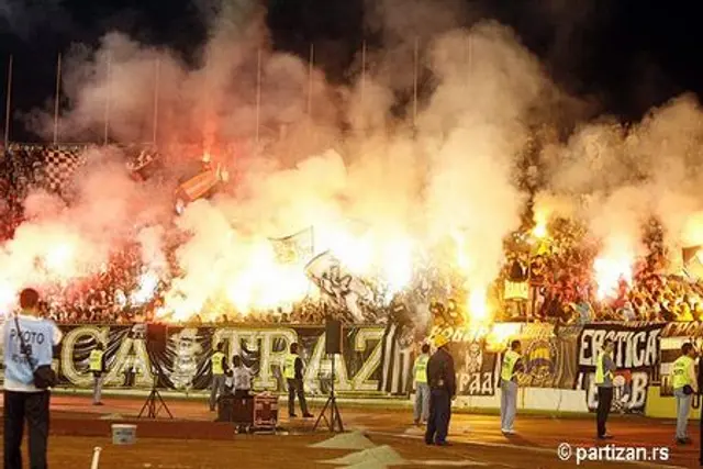 Kr&ouml;nika: 21 Februari sm&auml;ller det - Partizan Belgrad - R&ouml;da Stj&auml;rnan