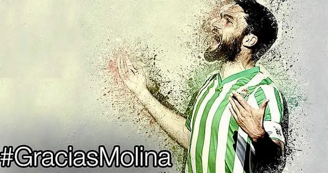 Betis avtackar Jorge Molina på torsdag