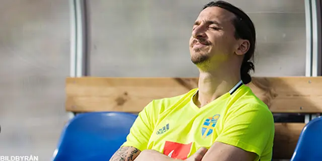 Zlatan missar matchen mot Slovenien