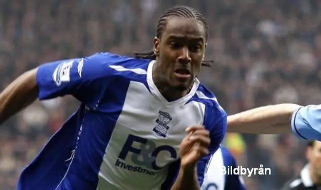 Cameron Jerome matchhj&auml;lte f&ouml;r Birmingham