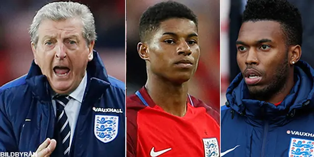 Englands EM-trupp: Både Rashford och Sturridge kom med
