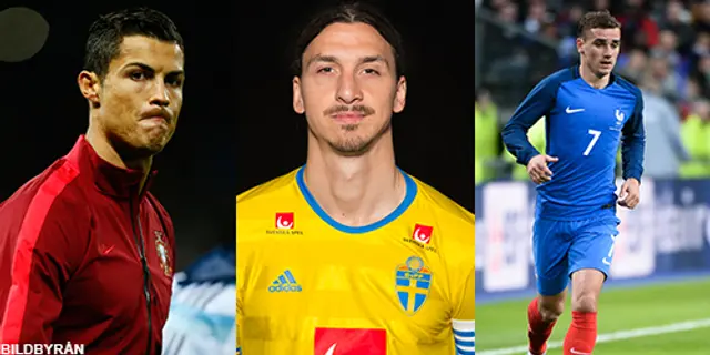 De 10 formstarkaste spelarna i EM