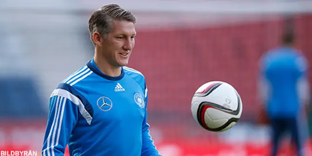 Bastian Schweinsteiger är inte redo för startelvan