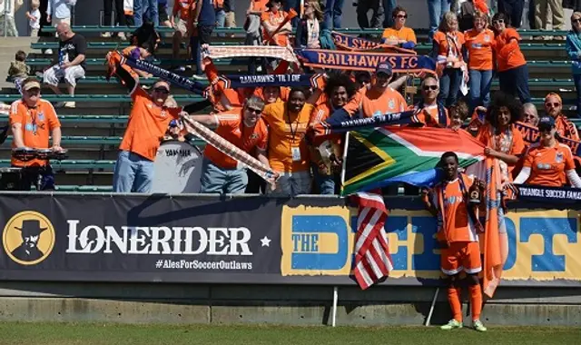 Intervju med Jarrett Campbell, president i Carolina RailHawks-supporterklubben Triangle Soccer Fanatics