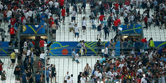 Uefa hotar England och Ryssland med diskvalificering