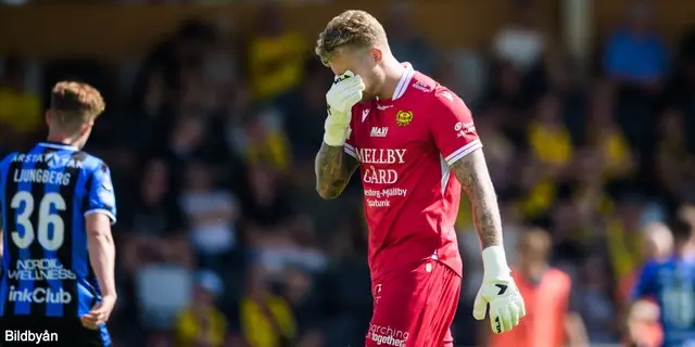 Mjällby AIF - RB Salzburg: Ett snöpligt mål avgör efter en bra insats av Maif