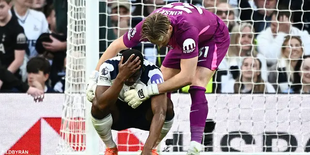 Spurs tappade det på övertid