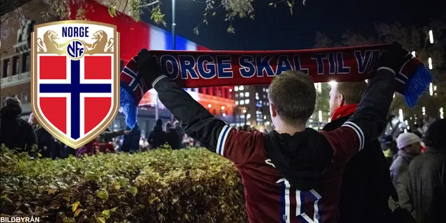 BILDEXTRA: Norge firar VM-platsen
