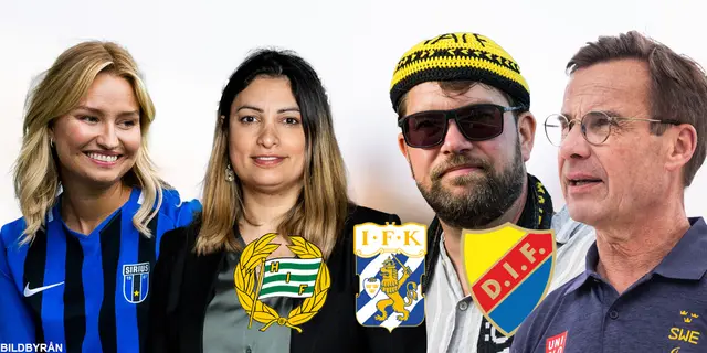 Lista: Här är partiledarnas favoritlag