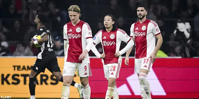 Ajax 1 - 1 NEC: Fyran Ajax rår inte på trean NEC