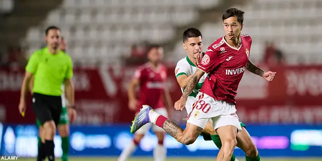 Viktig poäng för Real Murcia