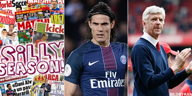 Sillysvepet: Wenger på jakt efter Cavani