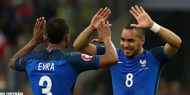 Frankrike - Albanien 2-0  Les Bleus klara för åttondelsfinal