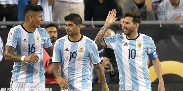 Lionel Messi straffade Chile