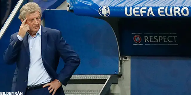 England åkte ut mot Island