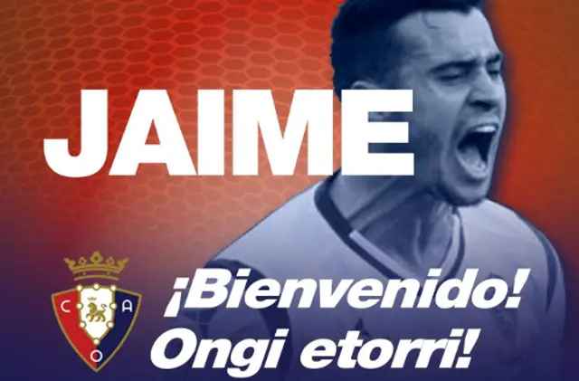 Officiellt: Jaime Romero är klar för Osasuna