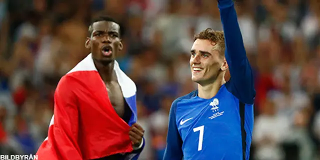 Statistik i EM 2016: Griezmann vann skytteligan