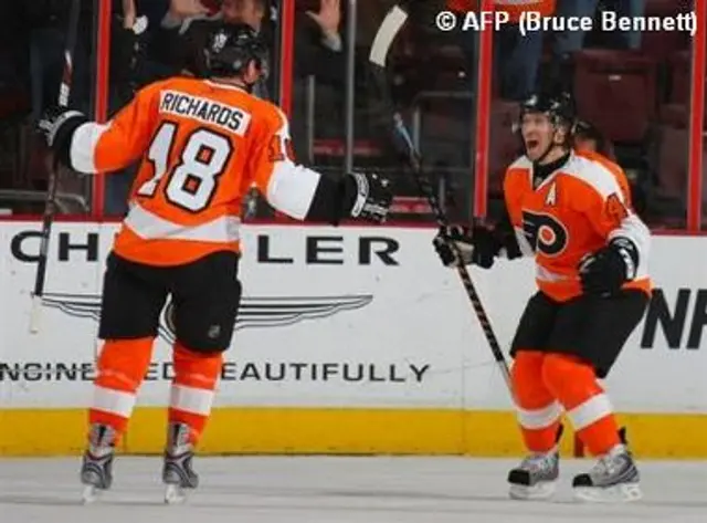 Philadelphia Flyers vecka 3: Fr&aring;n toppen till mitten