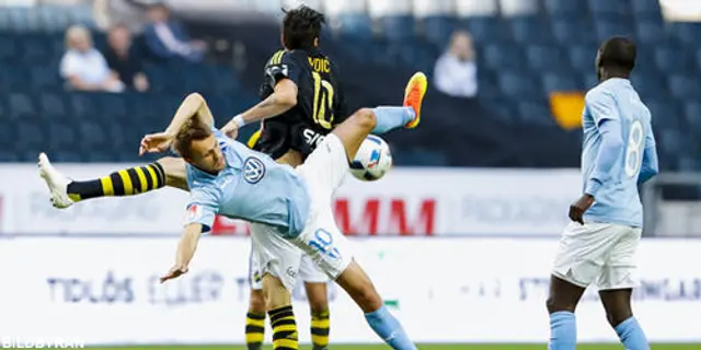 AIK - Malmö FF 1-1: Årets första kryss