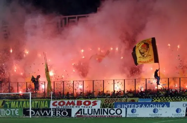 Inf&ouml;r Aris – Paok (0-0) &Aring;ttondelsfinal i cupen